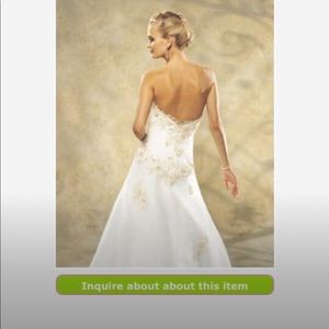 Mon Cheri wedding dress new with tags